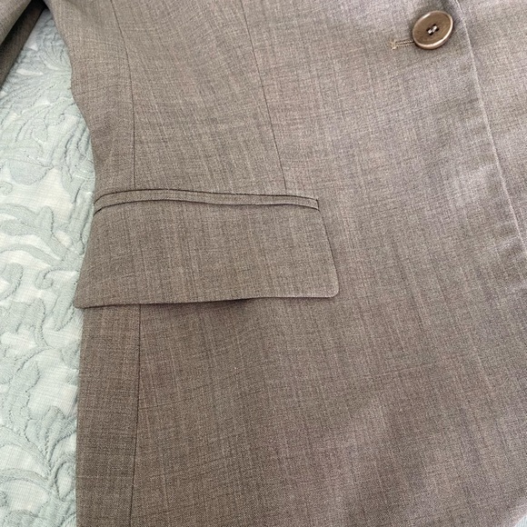 Theory Gray Wool Blend Lynnia Blazer - Picture 5 of 11
